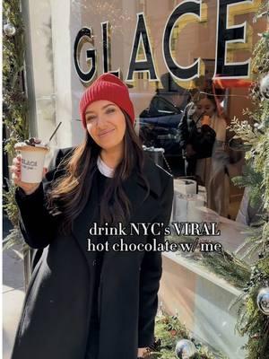 NYC’s VIRAL hot chocolate: 10/10 would recommend. ❤️‍🔥🍫 📍Glace, Upper East Side #thatsthespirits #drinkwithme #glace #viralhotchocolate #hotchocolate #chocolate #viral #newyork #smores #cremebrulee #drink 