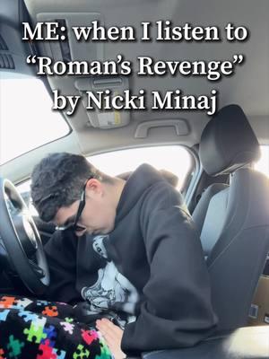 He takes OVER 🩷 #viral #nickiminaj #barb #barbz #barbz4life #mood #car #drive #foryou #fyp #fypシ゚viral #fypage #car #romansrevenge #romansrevengenickiminaj #performance #performer #yuh #wow #rap 