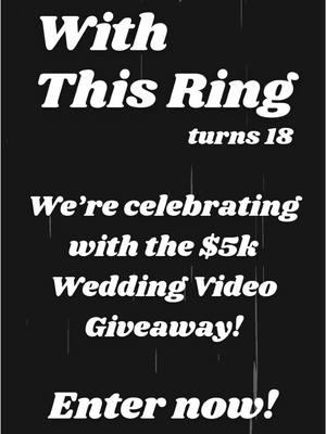 Calling all engaged couples: this is your chance to win a $5,000 wedding video package and have your big day beautifully captured by our expert team! Entering is simple: 1️⃣ Click the link in our bio. 2️⃣ Complete the entry form. 3️⃣ BONUS: Share your engagement photos or videos for extra entries! Don’t wait—entries close on Valentine’s Day, February 14th at 6:00 pm CST. Your dream wedding video is just a few clicks away! 💡 Tag your engaged friends - a free wedding video is better than another toaster from their registry, right? 😉 #WeddingGiveaway #DreamWedding #WeddingVideography#WeddingGoals #NashvilleWeddingPlanners#NashvilleWeddings #NashvilleWeddingVendors #Engaged#engagement  #engagementring #WeddingPlanningNashville#NashvilleEventPlanners #NashvilleWeddingProfessionals#TennesseeWeddings #NashvilleWeddingExperts#WeddingVendorNetwork #NashvilleBridalCommunity#WithThisRing18