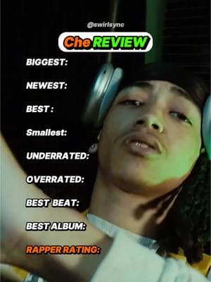 Is Che going mainstream 2025⁉️ #rap #hiphop #che #undergroundrap #song #top10 #rapper #ranking #rating #rnb #music #album #swirlsync 