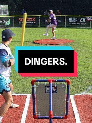 dingers. #mlw #wiffle #wiffleball #baseball #majorleaguewiffle 