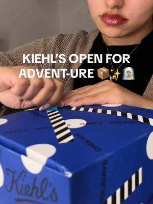 Kiehl’s Open For Advent-Ure Box with 24 items 📦✨🧖🏽‍♀️ @Kiehl's Since 1851 | I’m so excited to try them all out!  #kiehls #kiehls #kiehlsus #skincare #skincareroutine #skintok #SkinCare101 #adventure #adventcalendar #skin #kiehlsmoisturizer #ultrafacialcream #unboxing #asmr 