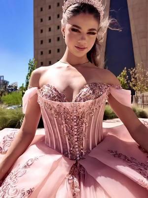 hey, it’s me in that amazing rose gold quince dress!✨💖🤩💖✨#princesabyarianavara Style PR30171✨#princesa #arianavara #arianavaradress #quincedress #quincedresses #quinceañeradress #rosegoldquincedress #uniquequincedress #quincedressshopping #quince #quinceañera #xvaños #xvdress #misquince #quinceañeracheck 