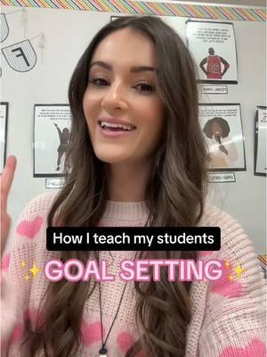 Teacher tip: teach your students about ✨goal setting✨ There is power is having students take ownership of their learning, and here’s how I do it! Linked in my bio!💖 #teacher #teachertips #teacherhacks #teacherideas #teacherinspiration #teacherlife #teachertiktok #teachersoftiktok #teachertok 