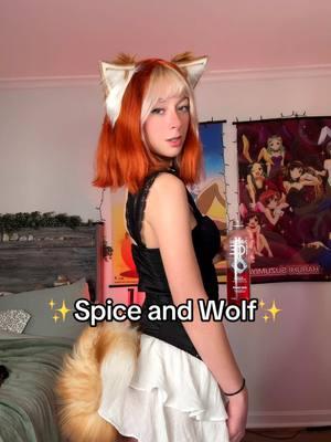 Spice and wolf Holo 👌🏼  . . . #spiceandwolf #animetiktok #animegirl #cosplayer #animelover #animefyp #holo 