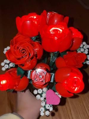 Lego Roses are my new favorite flower ❤️🌹😍 Favorite Early 8yr Anniversary Gift ❤️ #anniversarygift #8yearanniversary #boyfriend #legorosesbouquet #lightup #roses #anniversary #fyp #boyfriend #iloveyou #fyp #anniversary #hehe 