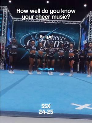 CHEER KARAOKE: SSX 24-25! *I do not own the rights to music, video is mine. #cheerextreme #cea #cheersquad #cheer #cheerleader #ssx #cheertok #karaoke 