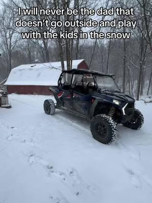 Snow days are the best! #Randall #foryoupage #snow #snowdays #Rzr #polaris #indiana #country #sledding 