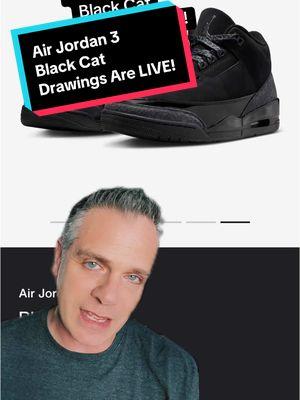 Air Jordan 3 Black Cat Drawings Are LIVE! #sneakerhead #jordan3 #jordan3blackcat #hypebeast #jordans 