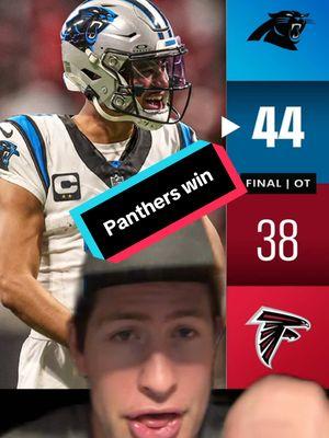 Panthers win #panthers #falcons #game #ot #sunday #football #nfl #wow #atl 