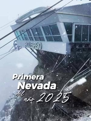 Primera Nevada del año 2025 Estación Pico Espejo de nuestro Sistema de Teleféricos Mukumbarí No te pierdas la oportunidad de disfrutar de la nieve en Venezuela. #merida #nieve #venezuela #Teleferico #mukumbari #Nevada  