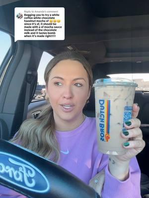 Replying to @Amanda SOOOO GOOD 😊🥳 #dutchbros #icedcoffee #coffeetok #drinktok #whitecoffee 