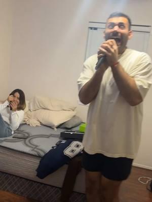 They were having a Karaoke competition! 😂@samu444 @241101 (he was washing his sheets 🙄) . . . . . . . . #scarecamsam #funny #vlogs #viraltiktok #scarecam #pranks #jumpscare #funnytiktok #trending #texas #houston 