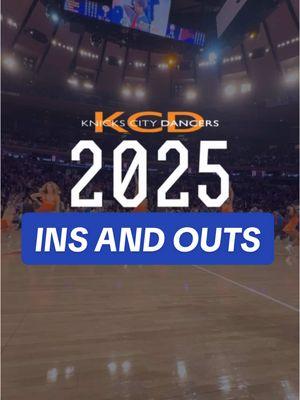 trust us 🤝 #newyear #insandouts #knickscitydancers