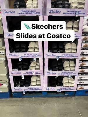 Skechers Slides at Costco 🩴 These are super comfy and have adjustable straps for just $19.99!   #Costco #CostcoFindsCa #costcocanada #canada #CostcoBuys#costcodeals#costcowholesale#costcofindscanada #skechers #slides #flipflops #skechers 