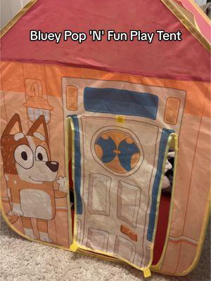 We love this Bluey Tent! Must have for little bluey fans! 💙✨ @Bluey  #bluey #blueytok #playtent #playhouse #toyreview #toddlertoys #toddlertok #toysoftiktok #toddleractivities #toddlersoftiktok #MomsofTikTok #toddlermom #foryoupage 