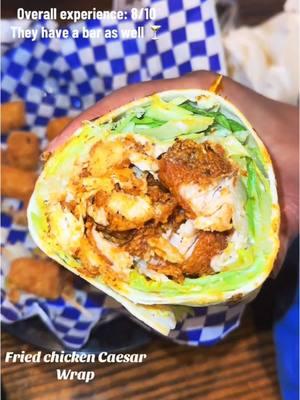 ✅ Had to come try this fried chicken Caesar wrap! 8/10 🔥DALLAS TX #chickencaesar #friedchicken #dallasfoodie #dallasfood #dallasfoodblogger #chickenwrap #nashvillehotchicken #friedchickentenders #dallasrestaurants #quickbite #dallasfoodspots #dallaschicken #dallascatfish 