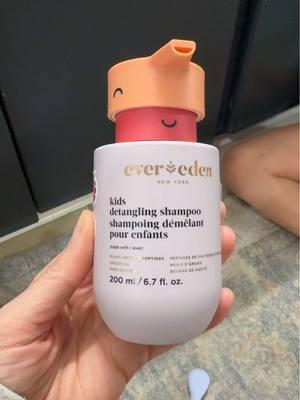 We love using @Evereden products! They have the best kid friendly hair care and skincare products! #kidshaircare #haircare #detangling #detangler #kidsdetanglingspray #detanglingspray #evereden #kidshair #kidshairproducts 