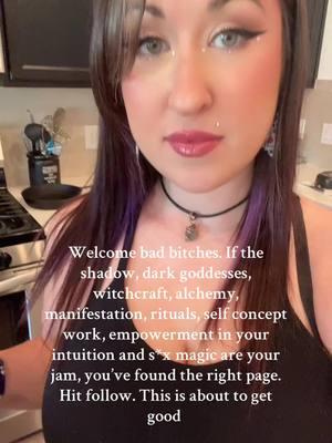 Get ready to be your sexiest, most empowered version of you 🖤✨😈#divinefeminine #darkfeminine #witchtok #nervoussytemregulation #somatichealing #manifestation #selfconcept 