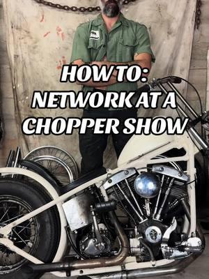 This is part of my new class on how to Succeed in the Chopper Game. This is a comprehensive crash course in networking and building your brand! #choppers #choppershit #harleydavidson #harley #chopper #panhead #knucklehead #shovelhead #chopperlife 