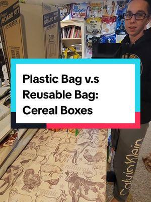 Replying to @hrminifarmin I absolutely love hauling cereal now , before I would just opt to not have it bagged. #reusablebag #cereal #haulinggroceries #reduce #onefeedbag 