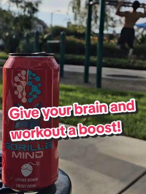 This energy drink from @Gorilla Mind gives you the boost you need! #gym #GymTok #workoutmotivation #gorillamind #moreplatesmoredates 