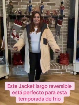 Jacket largo reversible para mujer súper ligero y calientito #jacket #womenjacket #chaquetaparamujer #chaqueta #chaquetalarga #chaquetaparaelfrio #TikTokShop #tiktokshophoildaydeals #tiktokshopholidayhaul #ttsdelight #gift #newyearnewaura #tiktokshopjumpstart 