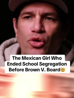 Did You Know a Mexican-American family ended school segregation before Brown v. Board of Education?🤯 In 1947, the Mendez  family changed American history forever when nine-year-old Sylvia Mendez was rejected from a white school in California. Her father didn’t just get mad. He got even. Using her family’s entire savings, they took the school system to court and won! But here’s the wild part, Thurgood Marshall used their exact legal strategy to win Brown v. Board of Education seven years later. Yet somehow we never learned about this in school. 🤔 #mexicans #latinos #mexicantok #untoldhistory #fypppppppppppppppppppppppppppppppppppppppppppppppppppppppppppppppppppppp 