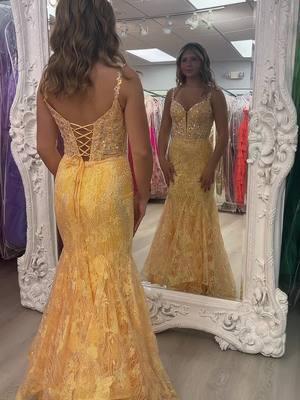 ⭐️✨Steal the spotlight in this stunning @Ellie Wilde !!✨⭐️ #kotsovos #kotsovosprom #prom #prom2025 #elliewilde #fyp #yellowdress