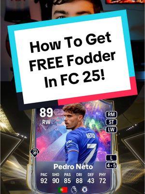 How To Get Fodder In FC 25! #eafc #fc25 #eafc25 #fodder #fifa #fut #numerofut #Soccer 