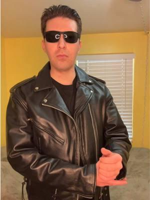 If I’m wearing this, It means I’LL BE BACK. #theterminator #terminatorcosplay #cosplaytransition #cosplaytransformation #terminator #seemycosplay #autisticcosplayer #badasscosplay #cosplayeroftiktok #t2judgementday #terminator2judgementday #90scosplay #t800