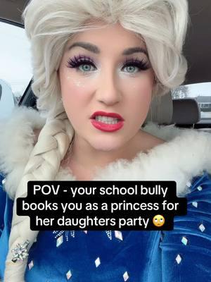 I will never forget how they treated me 🥹 #partyprincess #partyprincessstorytime #partyprincessproblems #bullies #bullytok #highschoolbully #elsa 