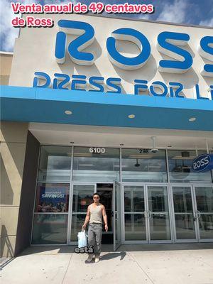 Venta anual de 49 Centavos de Ross #ross #rossfinds #tjmaxx #burlington #marshalls 