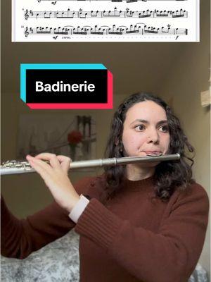 There are some typos in this edition, but nothing like a classic Badinerie moment. One day I will be fully satisfied with this one haha #fyp#badinerie#bach#musician#music#flute#flutist 