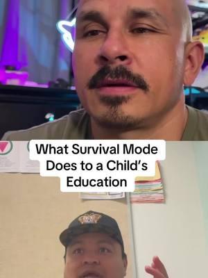 Alex Cruz (school social worker) explains how students get stuck in survival mode and can’t get out of it. Do you agree?  #traumainformedteaching #kidsaresurvivors #rethinkingeducation #understandingstudents #classroommanagement #teacherlife #educationmatters #buildrelationships #studentsfirst