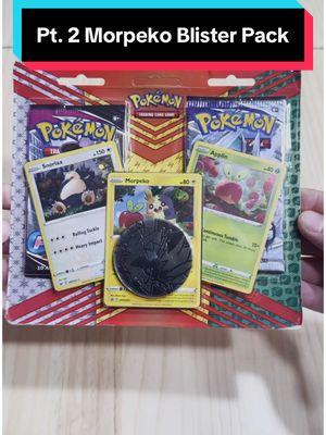 Part 2: Morpeko Blister Pack! What is the best pull you’ve gotten from a blister pack!? 🧡🤍🖤 #pokemon #pokemontcg #pokemoncards #openingpokemonpacks #fyp #pokemontiktok #morpeko #snorlax #fusionstrike #chillingreign 