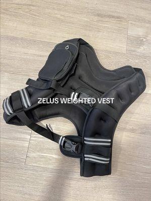 ZELUS Weighted Vest! Snatched body here I come! #weightedvest #tiktokfinds #fitness #workout #Weightedvest #workoutvest #weightlifting