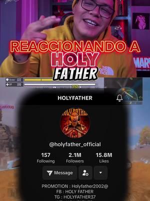 REACCIONANDO A @HOLYFATHER POR PRIMERA VEZ ♥️🤯🙏 UNO DE LOS MEJORES JUGADORES DE CODM DEL MUNDO 🌍 X SUPREMACY GAMER 🫶 #codmobile #elprimodebr0ken #supremacygamer #holypader #holyfather #codm #callofdutymobile #fyppppppppppppppppppppppp #videoreaccion #holydance #shotgunthrowingcodm 