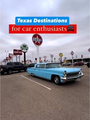 Texas Destinations for Car Enthusiasts:  🍔🍺Burgers, brews, & music venue at Cook’s Garage in Lubbock 🚘Brunch & cocktails in an exotic car garage at the Derby in Dallas 🍺Texas' oldest craft brewery with quirky cars at Saint Arnold Brewing in Houston 🚘⚾️Classic car & baseball museum at Woody’s in Cross Plains 🍺🍷Car themed brewery with live music & a winery too at Fat A** Brewery in Fredericksburg ⛽️Popular chain restaurant modeled after a 1920s Ford service station, Ford’s Garage in Plano #texas #texaslife #exploretexas #texastodo #visittexas #texastravel #texasvacation #texasrestaurant 