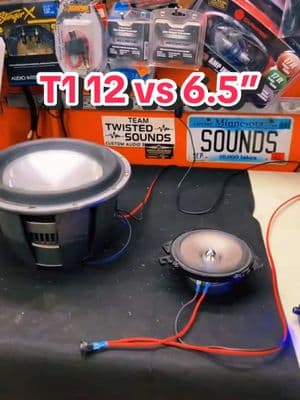 Rockford Fosgate T112 versus Alpine 6.5#bassheads #teamtwistedsounds #basshead #sounds #caraudiosystem #subwoofer #install #cartok #onthisday 