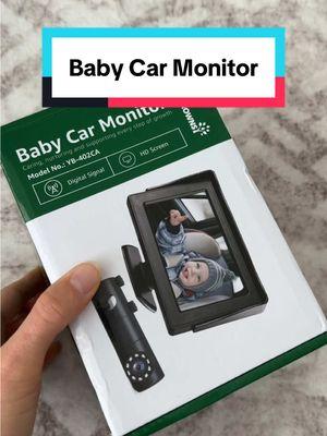 We love this baby car monitor and it’s only $30!!! Grab it while it’s on sale ❤️ #babycarmonitor #babymonitor #carcamera #grownsy #momtips #momhacks #firtstimemom #momtok #MomsofTikTok #babiesoftiktok 