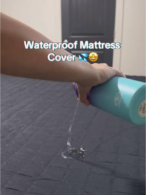 Waterproof Mattress Cover “Sábana a Prueba de Agua” 💦 🛏️ #waterproofbedcover #apruebadeagua #mattresscover #mattress #TikTokShop #newmattress 