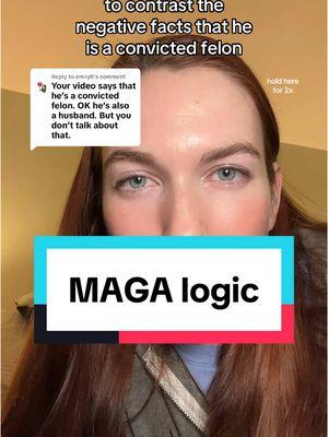 Replying to @emilylt maga logic is nonexistent #comments #reply #nevertrump #magacult #trumpisadisgrace #democrats #fyp #foryou 