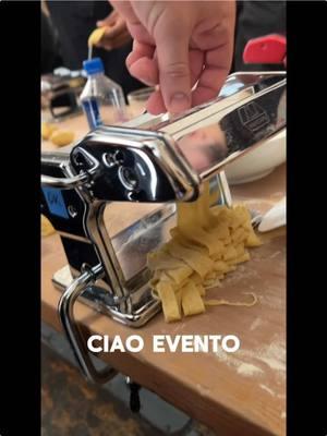 ciao evento on canal street!!  #food #nycfood #nycpasta #pastaclass 