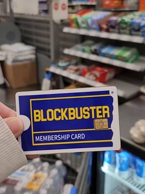 Pretending it is 1997 and I am renting a movie from Blockbuster... The nostalgia! 😭 #Blockbuster #blockbustervideo #90sthrowback #90skids #creditcardskin #creditcardcover #TikTokShop #gamemerchcompany #nostalgia  @GameMerchCompany 