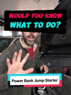 Never be stranded with a dead battery again. This 5,000 amp power bank jump starter will start any gasoline engine and diesel engines up to 10L. #batteryjumper #batteryjumpstarter #carstarter #carcare #emergency #roadtrip #automotive #deadbattery #carlife @nexpow_official #ttslevelup 