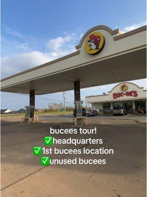 In the town where it all started, there’s one around every corner!⛽️🚙 #gasstation #bucees #viral #fyp #gas #texas #south #headquarters #usa #roadtrip #mustsee #buceesgasstation #guidedtour #tourguide #travel #car #unseen #neverseenbefore 