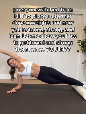 Full pilates reformer dupe workouts in my b!0 #pilates #pilatesreformer #pilatesworkout #pilatesinspiration 