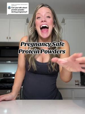 Replying to @Brittany Simmonds Disclaimer always talk to your OBGYN/Doctor PRIOR to taking or buying supplements!  Since I am not your dietitian I can not say what is safe for you 💕💕 #proteinpowder #pregnancynutrition 