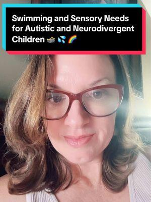 Take your Autistic child swimming! Of course it’s important to prioritize safety and swim lessons are very important! Disclaimer: Never leave your child unattended near water. Swimming has been so regulating for so many of my neurodivergent kids! #gestaltlanguageprocessing #gestaltlanguageprocessors #gestaltlanguagedevelopment #schoolslps #neurodiversityacceptance #speechlanguagepathologist #playbasedtherapy #parentingautism 